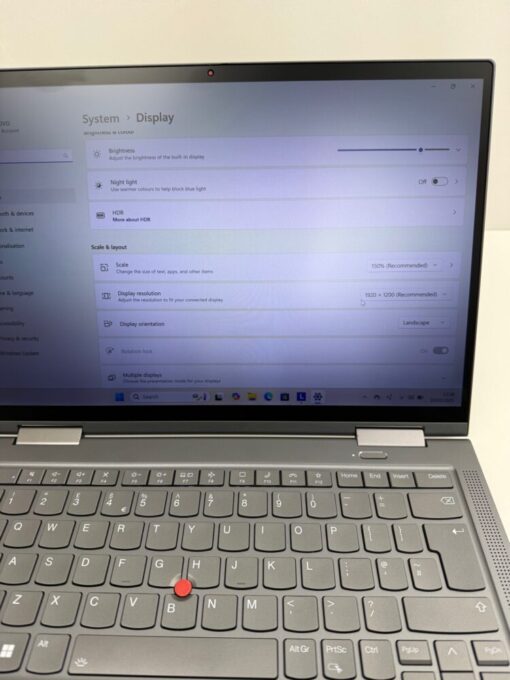 Lenovo ThinkPad X1 Yoga 6th gen 14" Laptop i7 11th gen RAM 32GB SSD 512GB Touch SKU11989 - Image 12