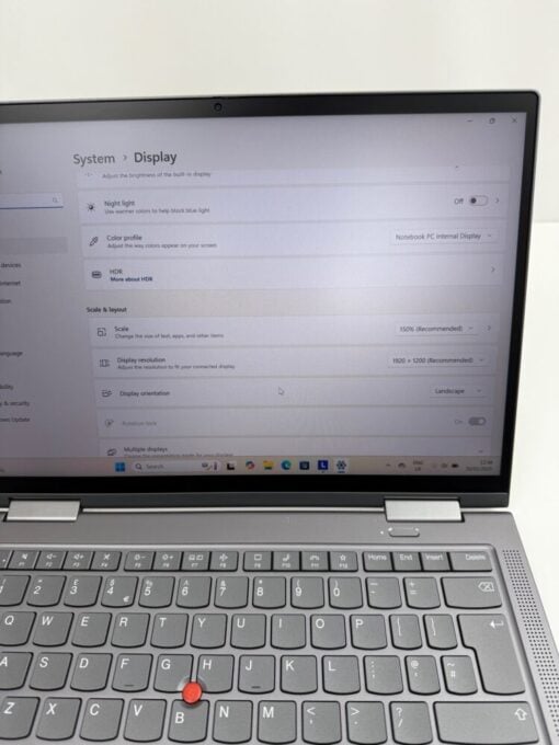 Lenovo X1 Yoga 6th gen 14" Laptop i7 11th gen RAM 32GB SSD 512GB Touch SKU11987 - Image 13