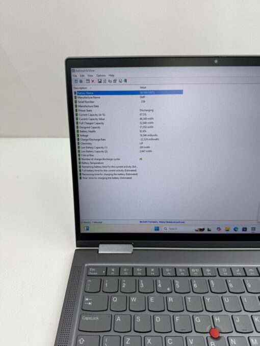 Lenovo X1 Yoga 6th gen 14" Laptop i7 11th gen RAM 32GB SSD 1TB Touch SKU11985 - Image 13