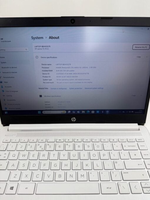 HP 14-CF2XXX 14" Laptop CPU Intel Pentium 6405U 8GB RAM 128GB SSD  11991 - Image 10