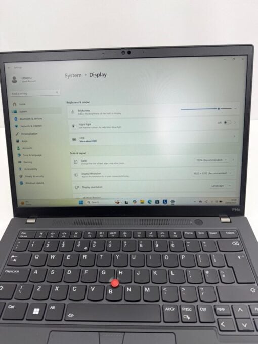 Lenovo ThinkPad 14" P14s Gen 3 i7 12th gen RAM 32GB SSD 512GB Touch SKU11997 - Image 13