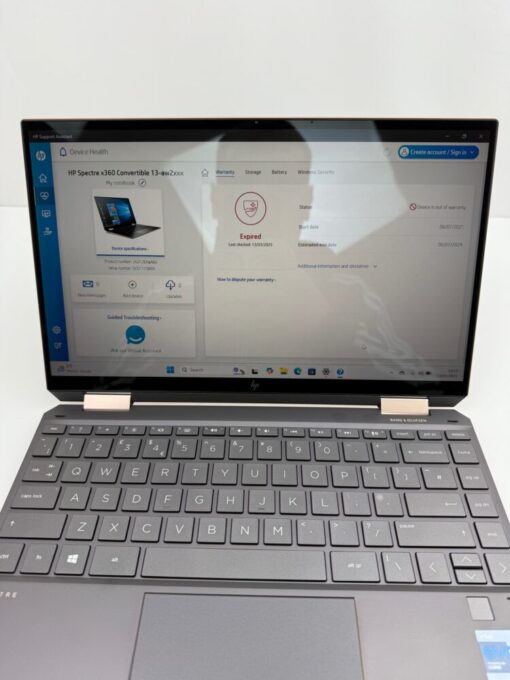 HP Spectre x360 13-AW 13.3" Touch i7 11th Gen SSD 512GB RAM 16GB Grade A - Laptop SKU12002 - Image 13