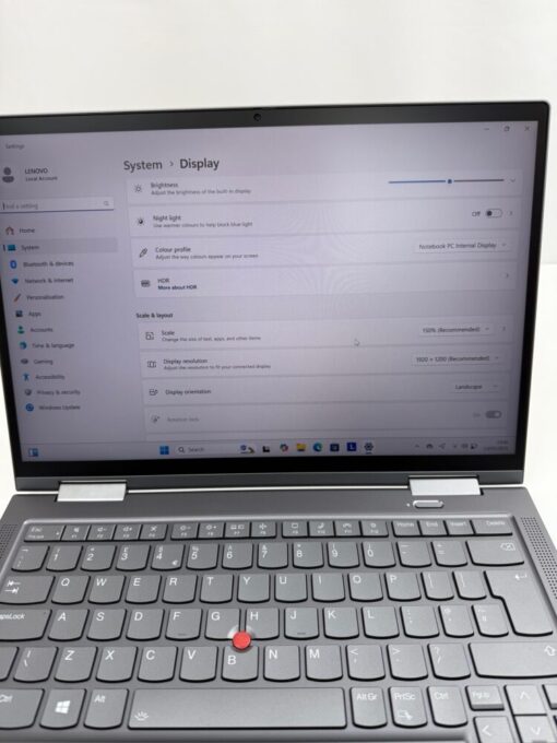 Lenovo X1 Yoga 6th gen 14" Laptop i7 11th gen RAM 32GB SSD 512GB Touch SKU11998 - Image 13