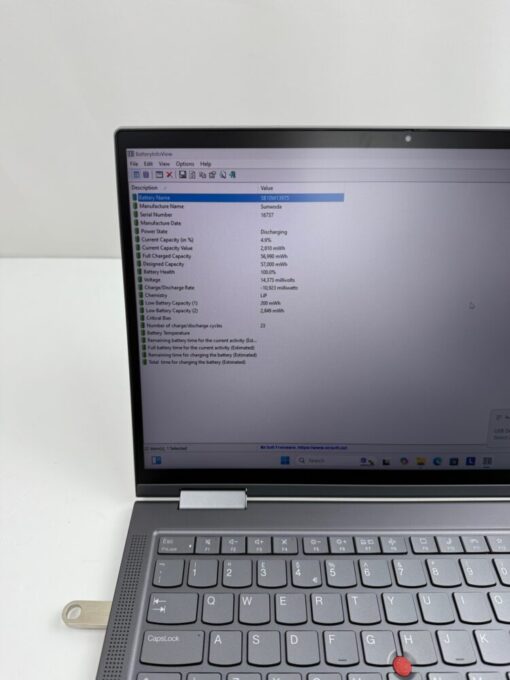 Lenovo X1 Yoga 6th gen 14" Laptop i7 11th gen RAM 32GB SSD 512GB Touch SKU11998 - Image 14