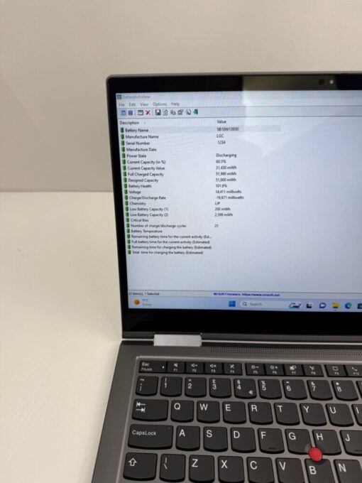 Lenovo ThinkPad X1 Yoga 5th gen 14" i7 10th gen SSD 512GB RAM 16GB Grade A SKU12011 - Image 14