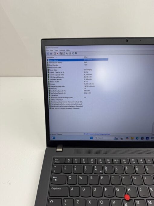 Lenovo ThinkPad T14 Gen4 14" i5 13th gen SSD 512GB RAM 32GB warranty Grade A- Laptop SKU12009 - Image 12