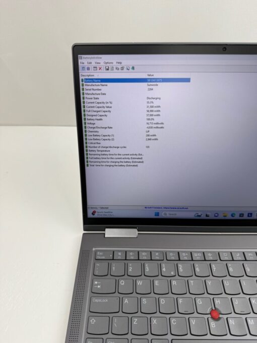 Lenovo X1 Yoga 6th gen 14" Laptop i7 11th gen RAM 32GB SSD 512GB Touch SKU12012 - Image 14