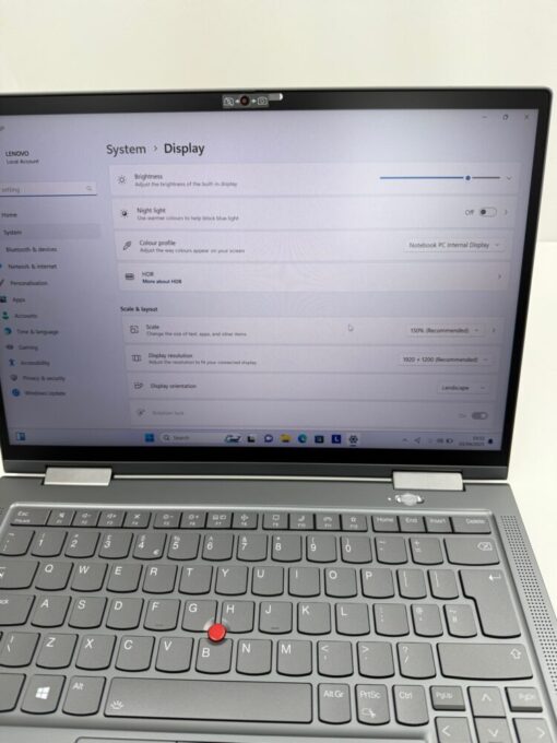 Lenovo X1 ThinkPad Yoga 6th gen 14" Laptop i7 11th gen RAM 32GB SSD 512GB Touch SKU12017 - Image 13
