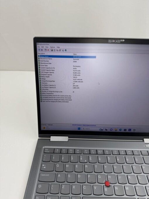 Lenovo X1 ThinkPad Yoga 6th gen 14" Laptop i7 11th gen RAM 32GB SSD 512GB Touch SKU12017 - Image 14