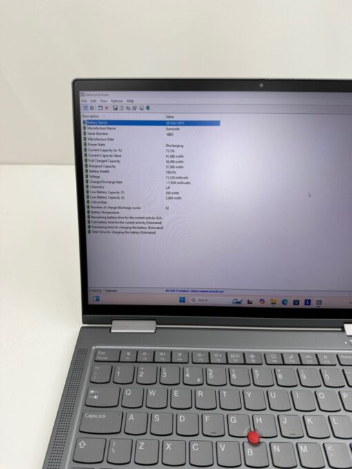 Laptop Lenovo X1 Yoga 6th gen 14" i7 11th gen SSD 512GB RAM 32GB Touch SKU12015 - Image 14