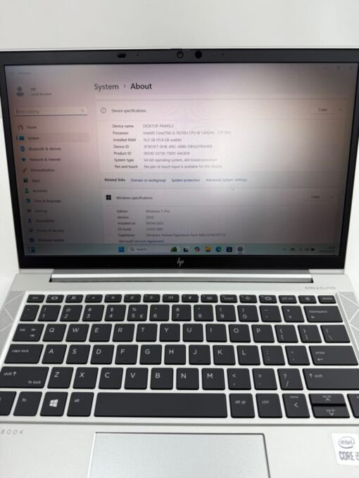 HP Elitebook 830 G7 13.3" i5 10th Gen RAM 16GB SSD 512GB laptop SKU12020 - Image 10