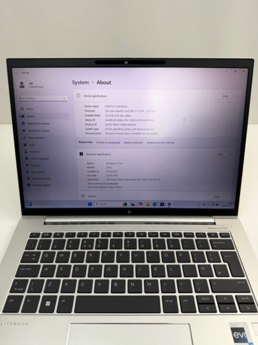 HP Elitebook 840 G9 14" i7 12th Gen RAM 32GB SSD 512GB LAPTOP WARRANTY SKU12023 - Image 11