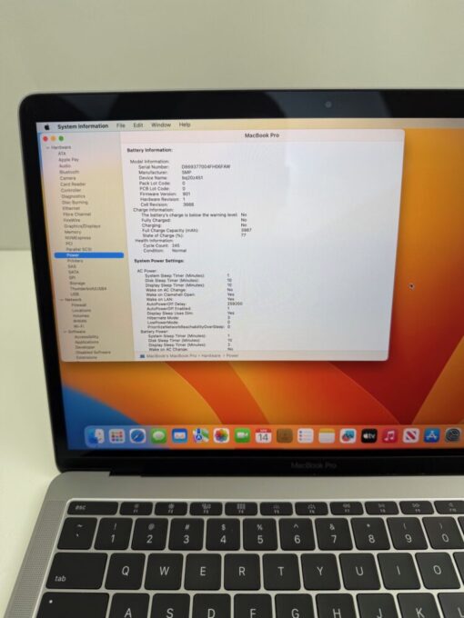Apple MacBook Pro 2017 A1708 13" i5 SSD 256GB RAM 8GB UK laptop SKU12026 - Image 12