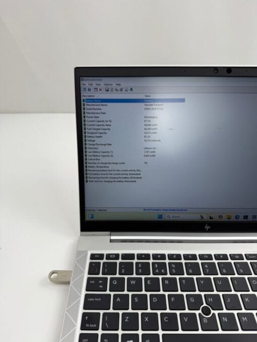 HP Elitebook 840 G7 14" i7 10th Gen SSD 512GB RAM 16GB LAPTOP SKU 12025 - Image 15