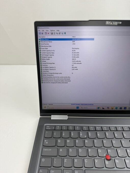 Lenovo Thinkpad X1 Yoga 7th gen 14" i7 12th gen RAM 32GB SSD 512GB Touch SKU12033 - Image 14