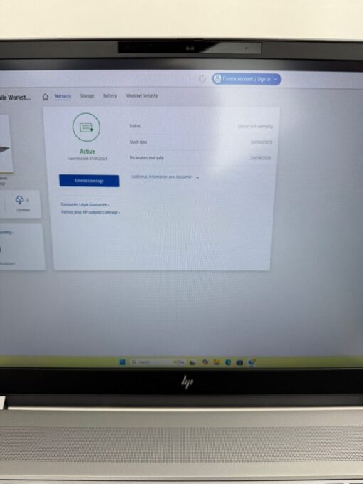 HP Zbook Fury G8 17" i7 11th SSD 512GB RAM 32GB NVIDIA A3000 GRADE A SKU12040 - Image 12
