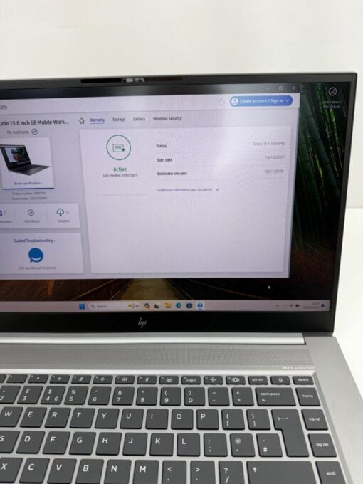 HP Zbook 15 Studio G8 15.6" i7 11th Gen SSD 512GB RAM 32GB Nvidia A3000 GradeA 12041 - Image 13