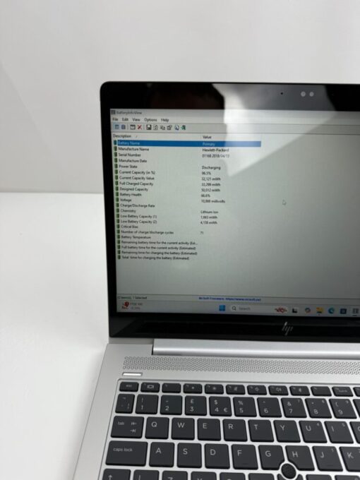 HP Elitebook 840 G6 14" TOUCH i5 8th Gen RAM 16GB SSD 512GB Radeon Grade A- Laptop SKU12043 - Image 13