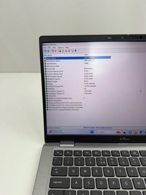 LAPTOP DELL Latitude 7420 14" UHD 4K i7 11th Gen 512GB SSD 16GB RAM US KB SKU12051 - Image 15