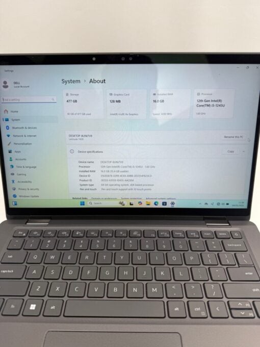 Dell Latitude 7430 14" FHD Touchscreen i5 12th gen SSD 512GB RAM 16GB Laptop Warranty SKU12050 - Image 10