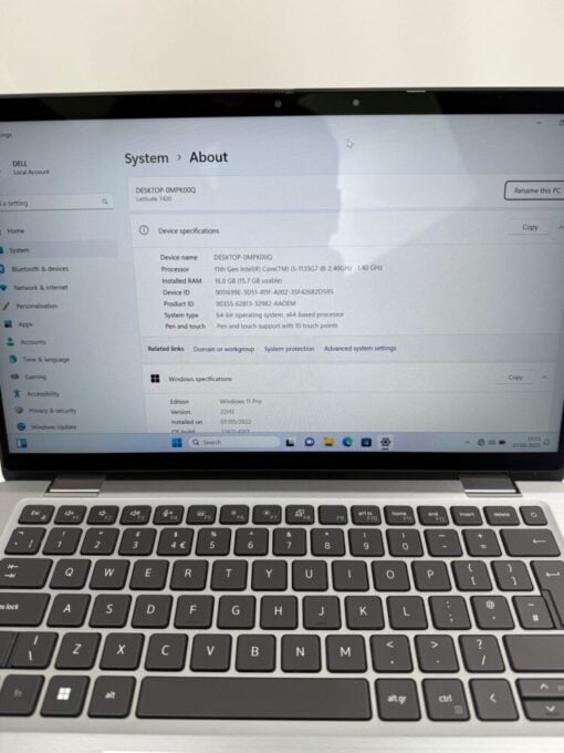 DELL Latitude 7420 14" FHD Touch Screen i5 11th Gen 512GB SSD 16GB RAM LAPTOP SKU12049 - Image 11