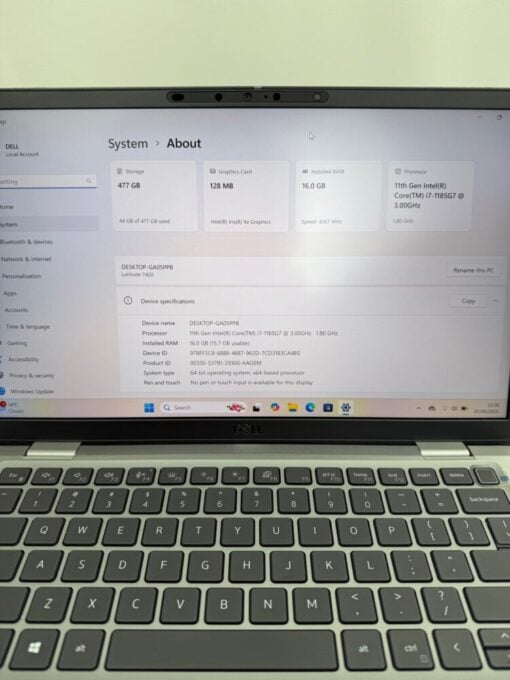 DELL Latitude 7420 LAPTOP 14" UHD 4K i7 11th Gen 16GB RAM 512GB SSD SKU12047 US KB - Image 11