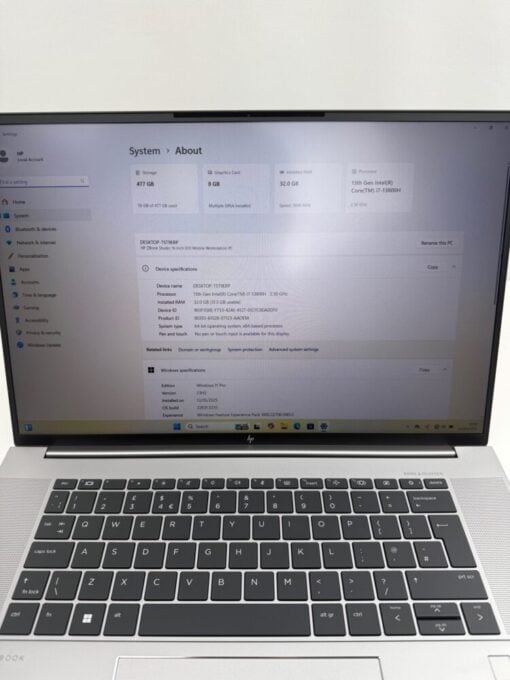 HP Zbook 16 Studio G10 16" i7 13th Gen SSD 512GB RAM 32GB RTX 3000 ADA SKU12054 - Image 10
