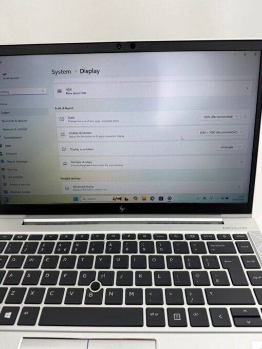 HP Elitebook 840 G7 14" i5 10th Gen SSD 512GB RAM 16GB Laptop SKU12065 - Image 12