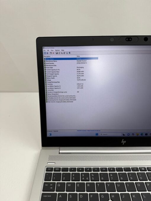 HP Elitebook 850 G5 15.6" i5 8th Gen SSD 256GB RAM 16GB Laptop GRADE A- SKU 12066 - Image 13
