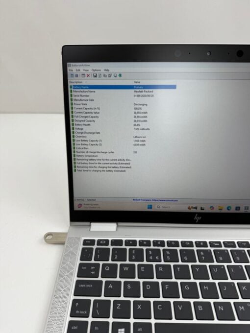 HP Elitebook 1030 x360 G4 14'' i5 8th gen SSD 256GB RAM 8GB laptop SKU12057 - Image 13