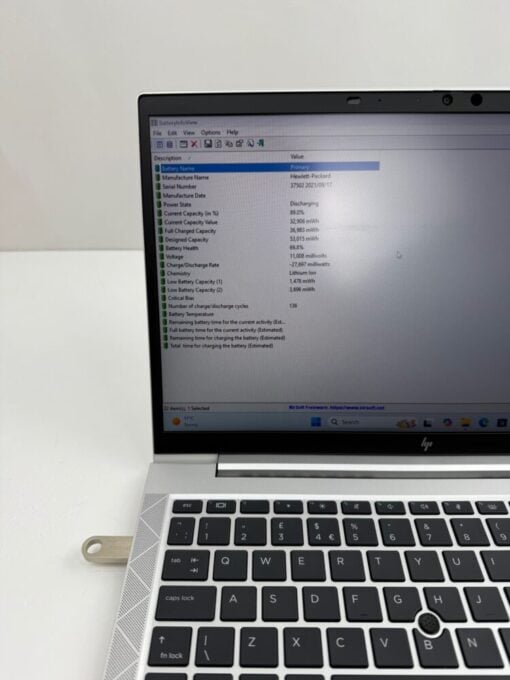HP Elitebook 840 G8 14" i5 11th gen RAM 16GB SSD 512GB Laptop SKU12068 - Image 15