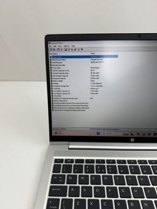 HP Probook 640 G8 14" i5 11th gen RAM 16GB SSD 256GB laptop SKU12060 - Image 13