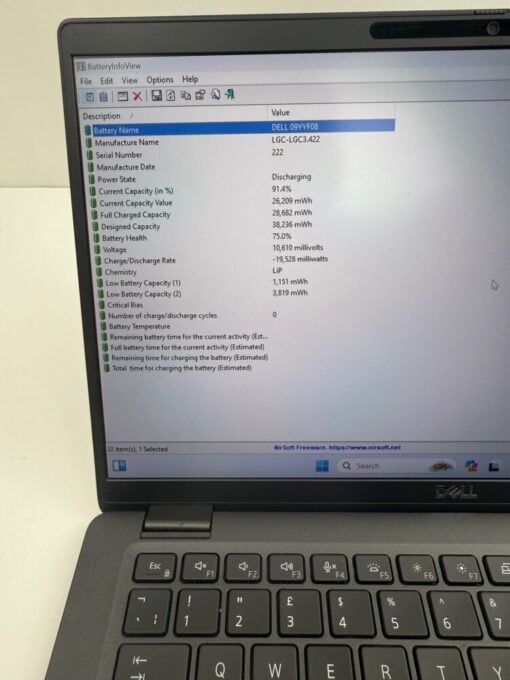 DELL Latitude 7410 14" i7 10th Gen 512GB SSD 32GB RAM Grade A- 12071 - Image 14