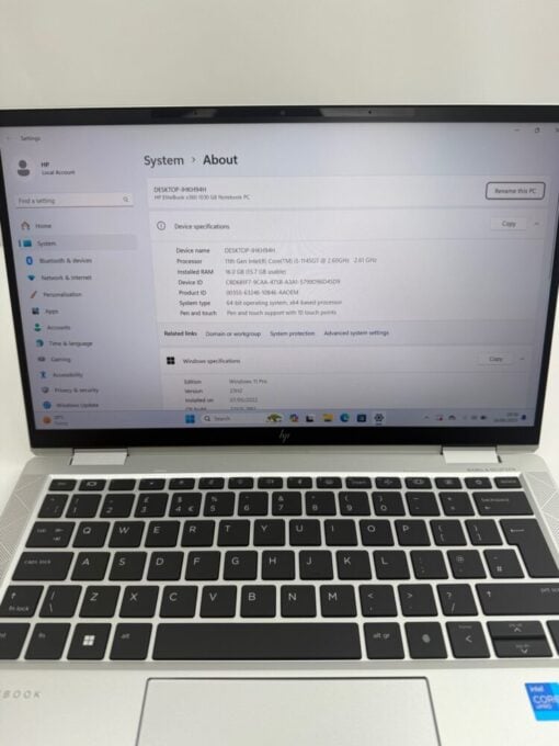 HP Elitebook 1030 x360 Touch G8 i5 11th SSD 512GB RAM16GB Laptop SKU12080 - Image 9