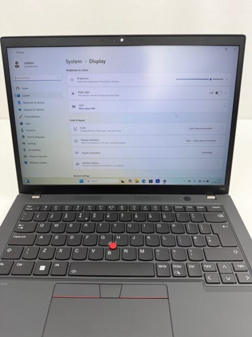 Lenovo ThinkPad T14 Gen4 14" i5 13th gen SSD 1TB RAM 32GB warranty Grade A Laptop SKU12082 - Image 12