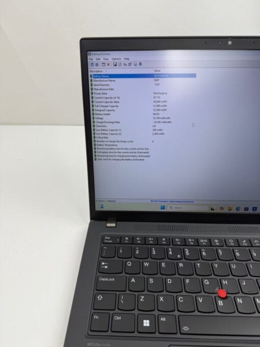 Lenovo ThinkPad T14 Gen4 14" i5 13th gen SSD 1TB RAM 32GB warranty Grade A Laptop SKU12082 - Image 13