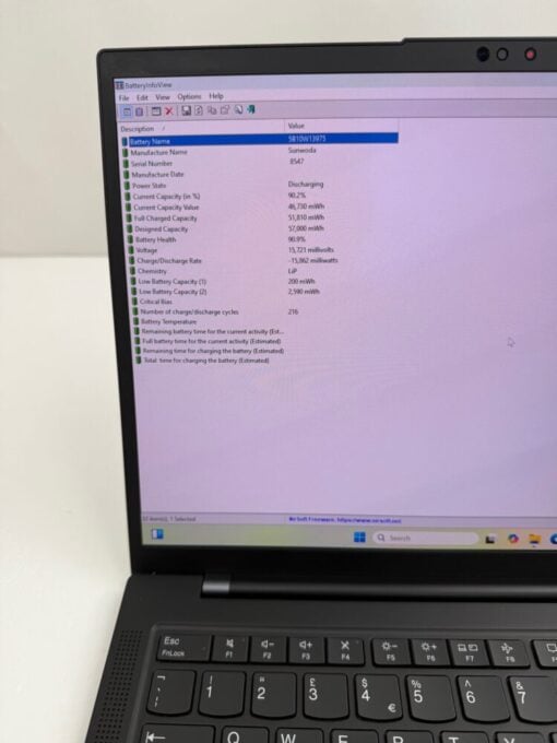 Lenovo X1 Carbon Gen 10 14" OLED i7 12th gen SSD 1TB RAM 16GB Grade B+ Laptop WARRANTY 12081 - Image 13