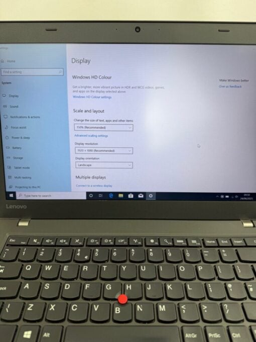 Lenovo ThinkPad T460 14" i5 6th gen SSD 180GB RAM 8GB Grade A- Laptop SKU12086 - Image 13