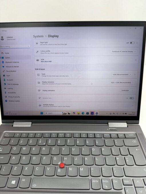 Lenovo Thinkpad X1 Yoga 6th gen 14" i7 11th gen RAM 32GB SSD 512GB Touch SKU12085 - Image 12