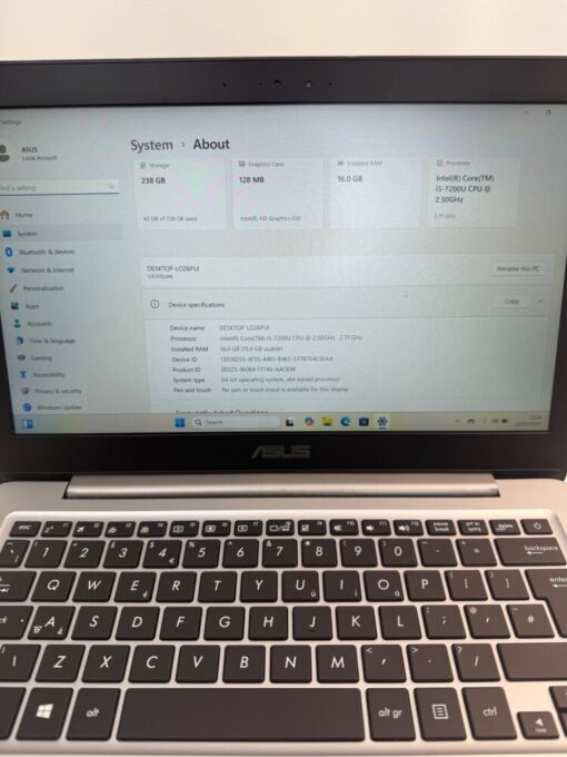 ASUS UX310U Intel i5 7th gen RAM 61GB SSD 256GB Laptop SKU12095 - Image 10