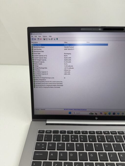 HP Zbook Firefly G10 14" i7 13th Gen RAM 32GB SSD 1TB RTX A500 Laptop SKU12091 - Image 12
