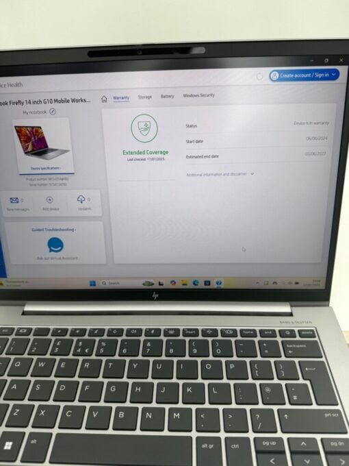 HP Zbook Firefly G10 14" i7 13th Gen RAM 32GB SSD 1TB RTX A500 Laptop SKU12091 - Image 13
