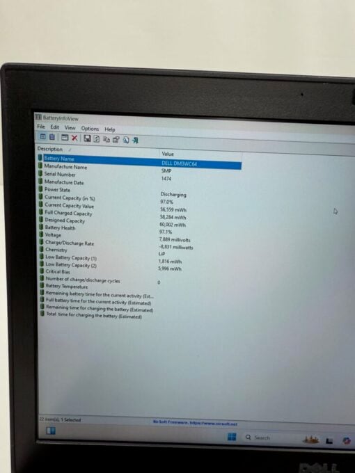 DELL Latitude 7290 14" i5 7th Gen SSD 256GB 8GB RAM Laptop SKU 12097 - Image 14