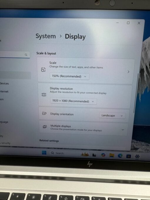 HP Elitebook 840 G7 14" i5 10th Gen SSD 256GB RAM 16GB Laptop SKU12098 - Image 15