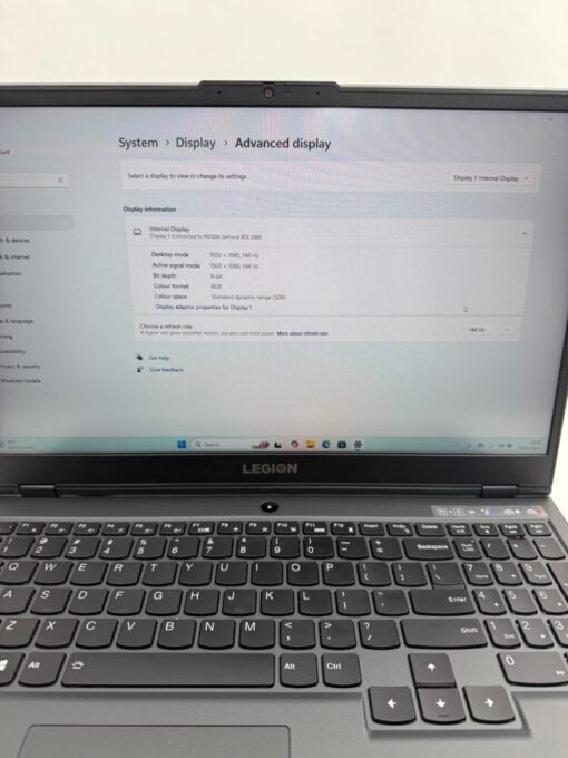 Lenovo Legion 5 15IMH05H I7 10TH RAM32GB SSD1TB RTX2060 GradeA- GAMING LAPTOP NEW BATTERY 13001 - Image 13