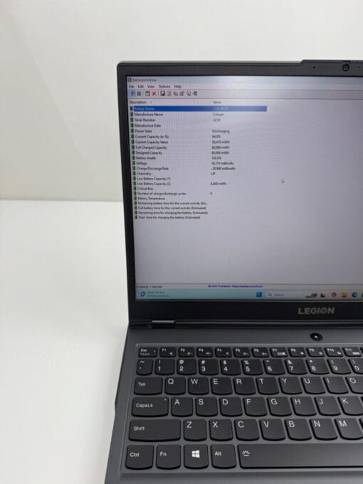 Lenovo Legion 5 15IMH05H I7 10TH RAM32GB SSD1TB RTX2060 GradeA- GAMING LAPTOP NEW BATTERY 13001 - Image 14