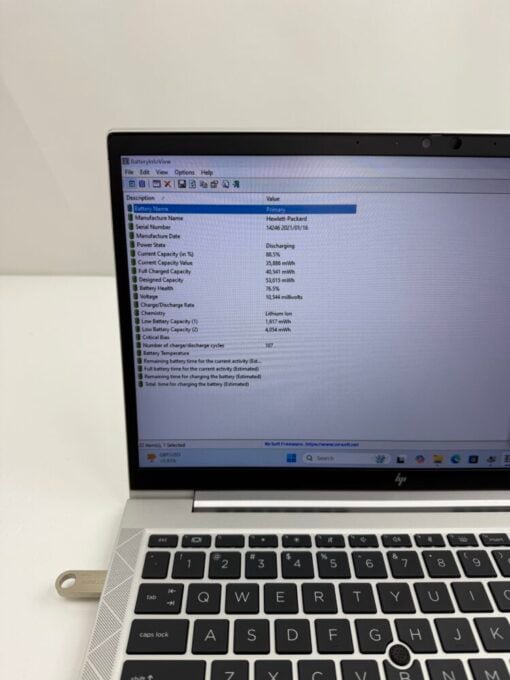 HP Elitebook 840 G7 14" i7 10th Gen SSD 256GB RAM 16GB LAPTOP SKU 13003 - Image 11