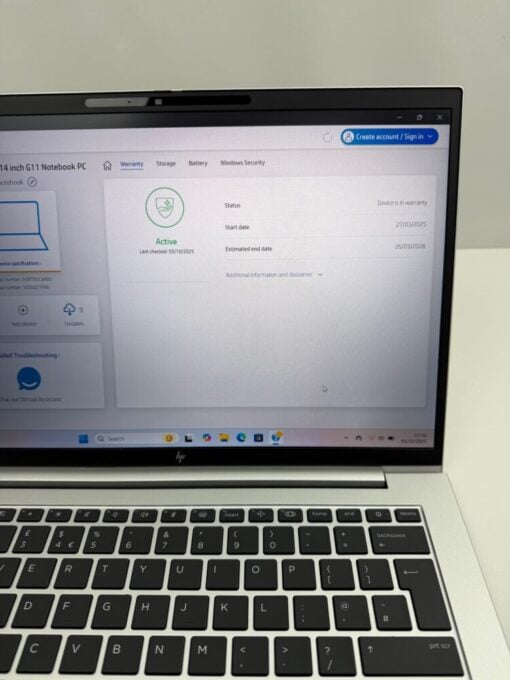 HP Elitebook 840 G11 14" Ultra 5 RAM 32GB SSD 1TB Laptop Warranty 13042 - Image 13