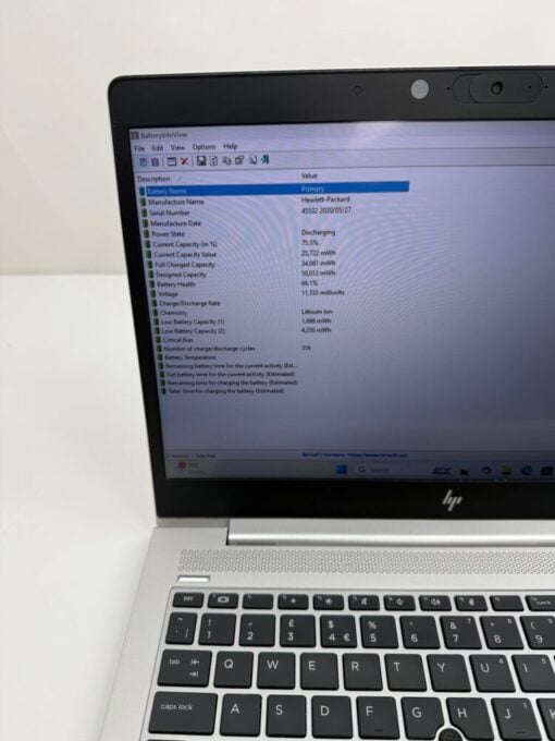 HP Elitebook 840 G6 14" TOUCH i5 8th Gen RAM 16GB SSD 512GB Business Laptop SKU13046 - Image 11