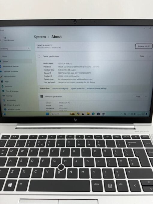HP Elitebook 840 G7 14" i5 10th Gen SSD 256GB RAM 16GB Business Laptop Windows 11 SKU13050 - Image 10